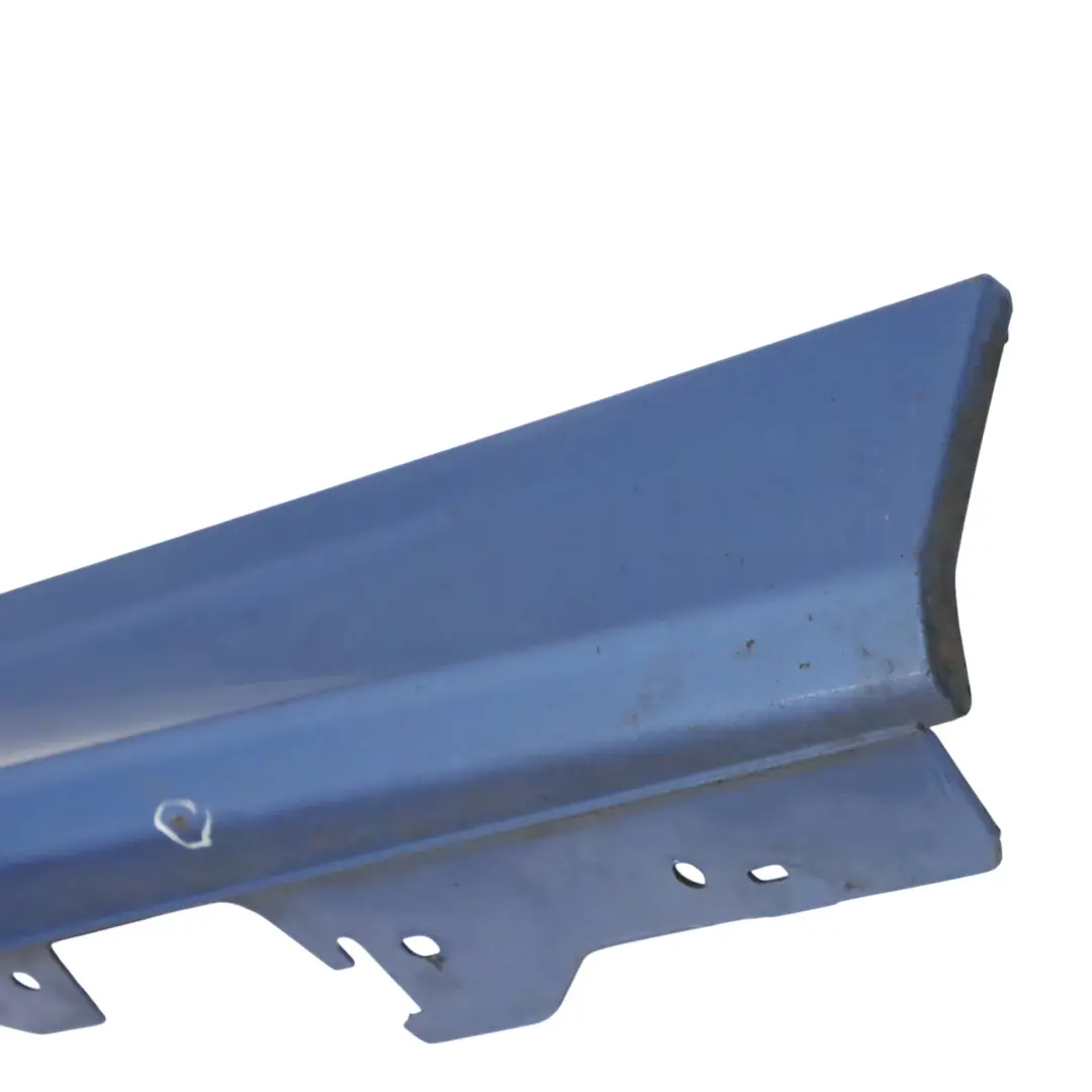 BMW F20 M Sport Sill Strip Side Skirt Cover Right O/S Estorilblau Blue - B45 - SKU 8056816-EB1 - Part number 8056816