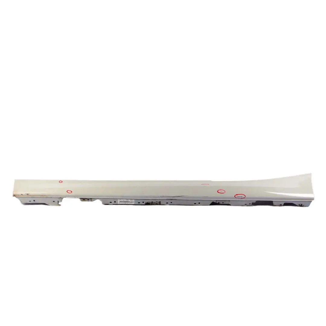 Sill Strip Side Skirt Left N/S Alpinweiss White 300 to BMW 1 2 F21 F22 M Sport with Part number 8056817 BMW 1 2 F21 F22 M Sport Sill Strip Side Skirt Left N/S Alpinweiss White 300 - SKU 8056817-AW1 - Part number 8056817