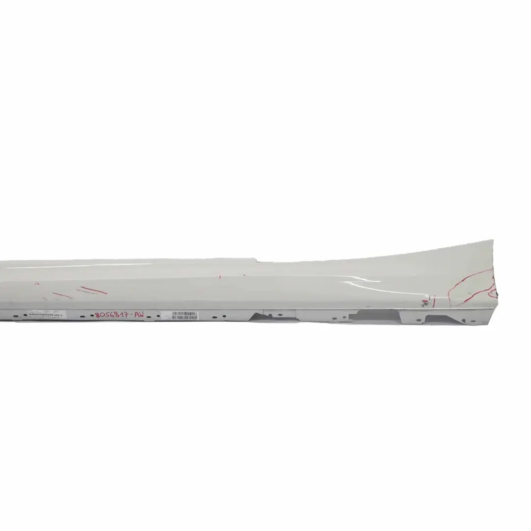 BMW F21 F22 M Sport Sill Strip Side Skirt Left N/S Alpine White 300 - SKU 8056817-AW - Part number 8056817