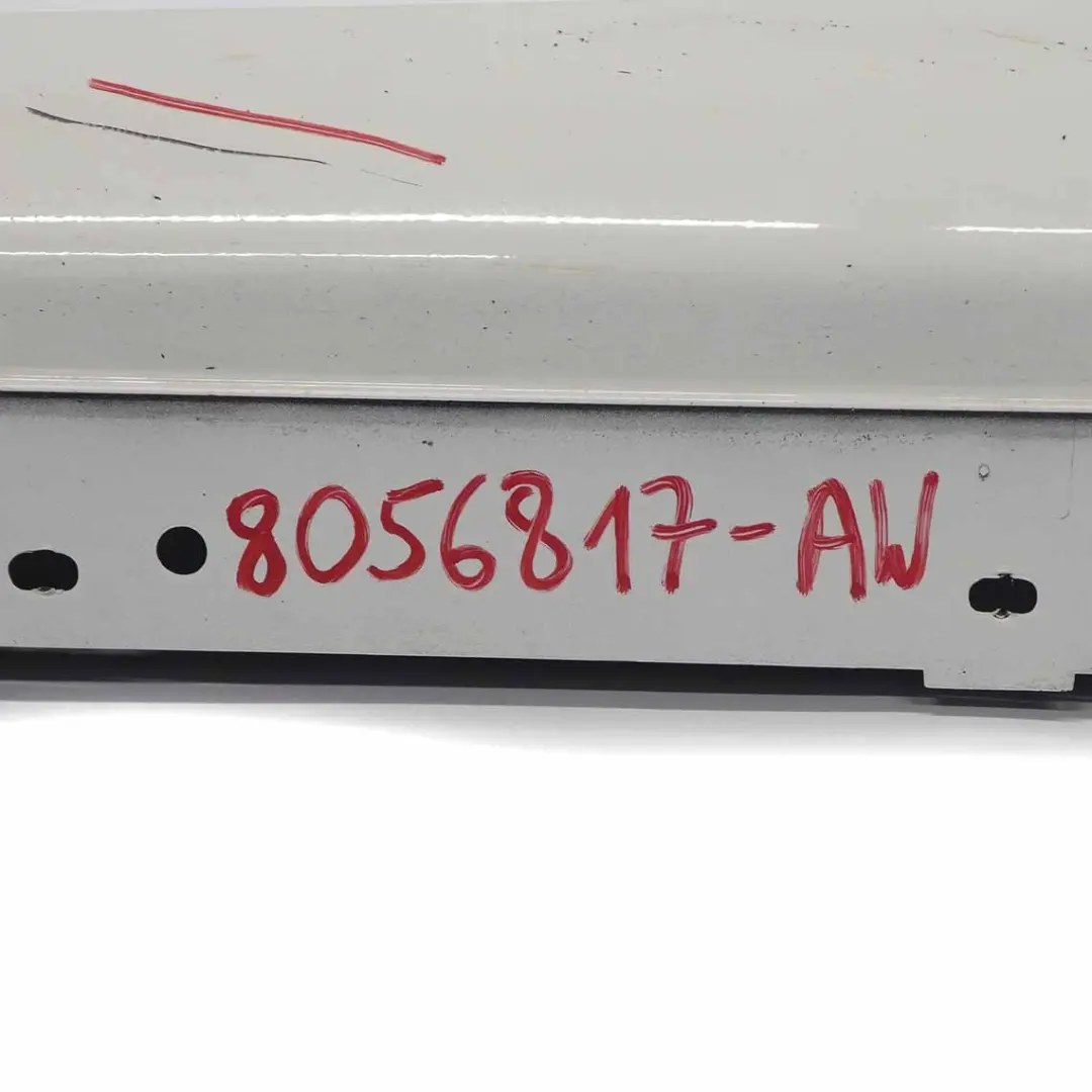 BMW 1 2 Serie F21 F22 Bas de Porte Seuil a Gauche Blanc des Alpes Alpin Blanc - SKU 8056817-AW - Numéro de pièce 8056817