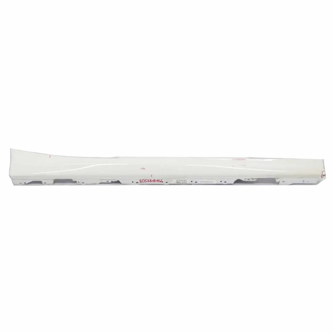 BMW F21 F22 M Sport Sill Strip Side Skirt Right O/S Alpinweiss Alpine White 300 - SKU 8056818-AW - Part number 8056818