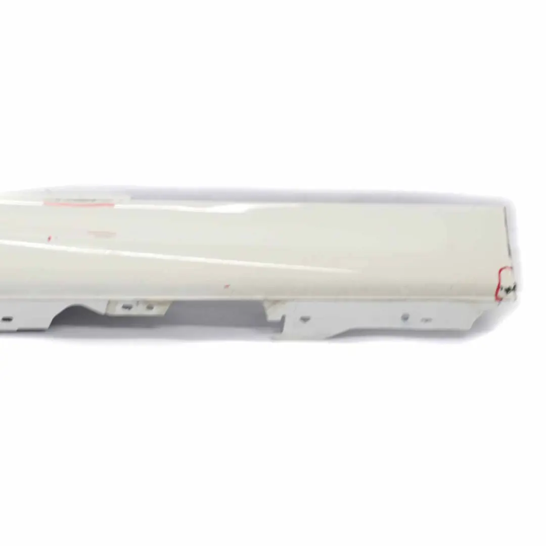Sill Strip Side Skirt Right O/S Alpinweiss Alpine White 300 to BMW F21 F22 M Sport with Part number 8056818 BMW F21 F22 M Sport Sill Strip Side Skirt Right O/S Alpinweiss Alpine White 300 - SKU 8056818-AW - Part number 8056818