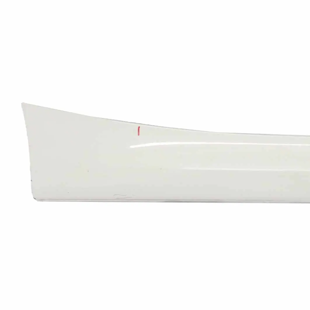 Sill Strip Side Skirt Right O/S Alpinweiss Alpine White 300 to BMW F21 F22 M Sport with Part number 8056818 BMW F21 F22 M Sport Sill Strip Side Skirt Right O/S Alpinweiss Alpine White 300 - SKU 8056818-AW - Part number 8056818