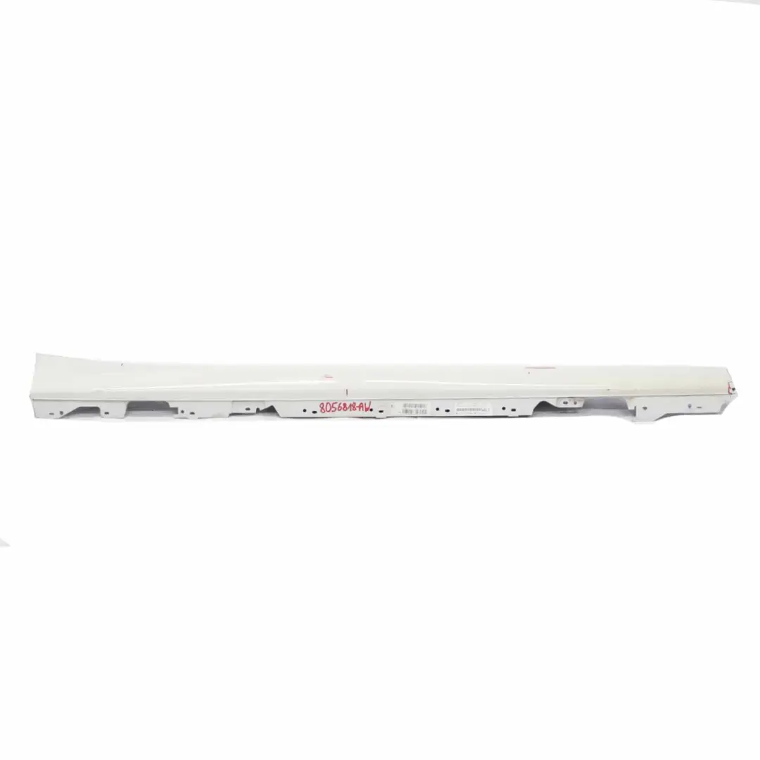 BMW F21 F22 M Sport Sill Strip Side Skirt Right O/S Alpinweiss Alpine White 300 - SKU 8056818-AW - Part number 8056818