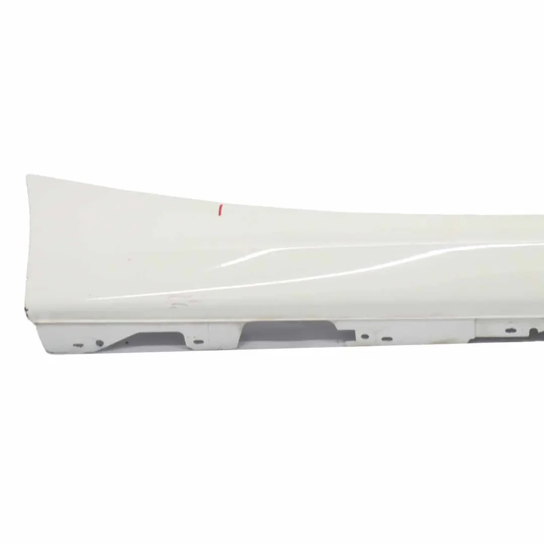 Sill Strip Side Skirt Right O/S Alpinweiss Alpine White 300 to BMW F21 F22 M Sport with Part number 8056818 BMW F21 F22 M Sport Sill Strip Side Skirt Right O/S Alpinweiss Alpine White 300 - SKU 8056818-AW - Part number 8056818