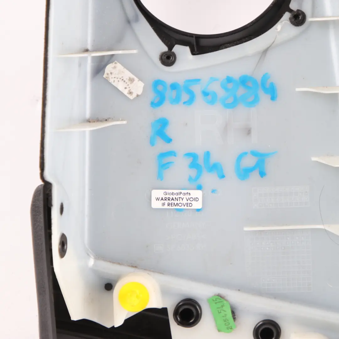 Cache Pilier Colonne Supérieure Cache Droit Noir pour BMW F34 B à propos du numéro de pièce 8056884 BMW F34 B Cache Pilier Colonne Supérieure Cache Droit Noir - SKU 8056884 - Numéro de pièce 8056884