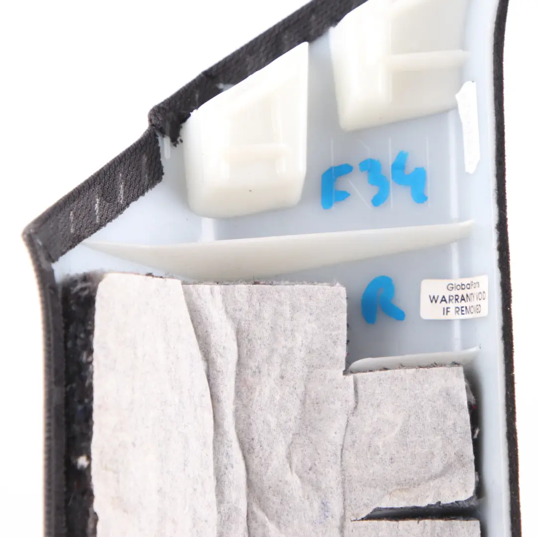 BMW F34 GT C-Pillar Cover Upper Right O/S Column Interior Trim Anthrazit 7276834 - SKU 8056886 - Part number 8056886