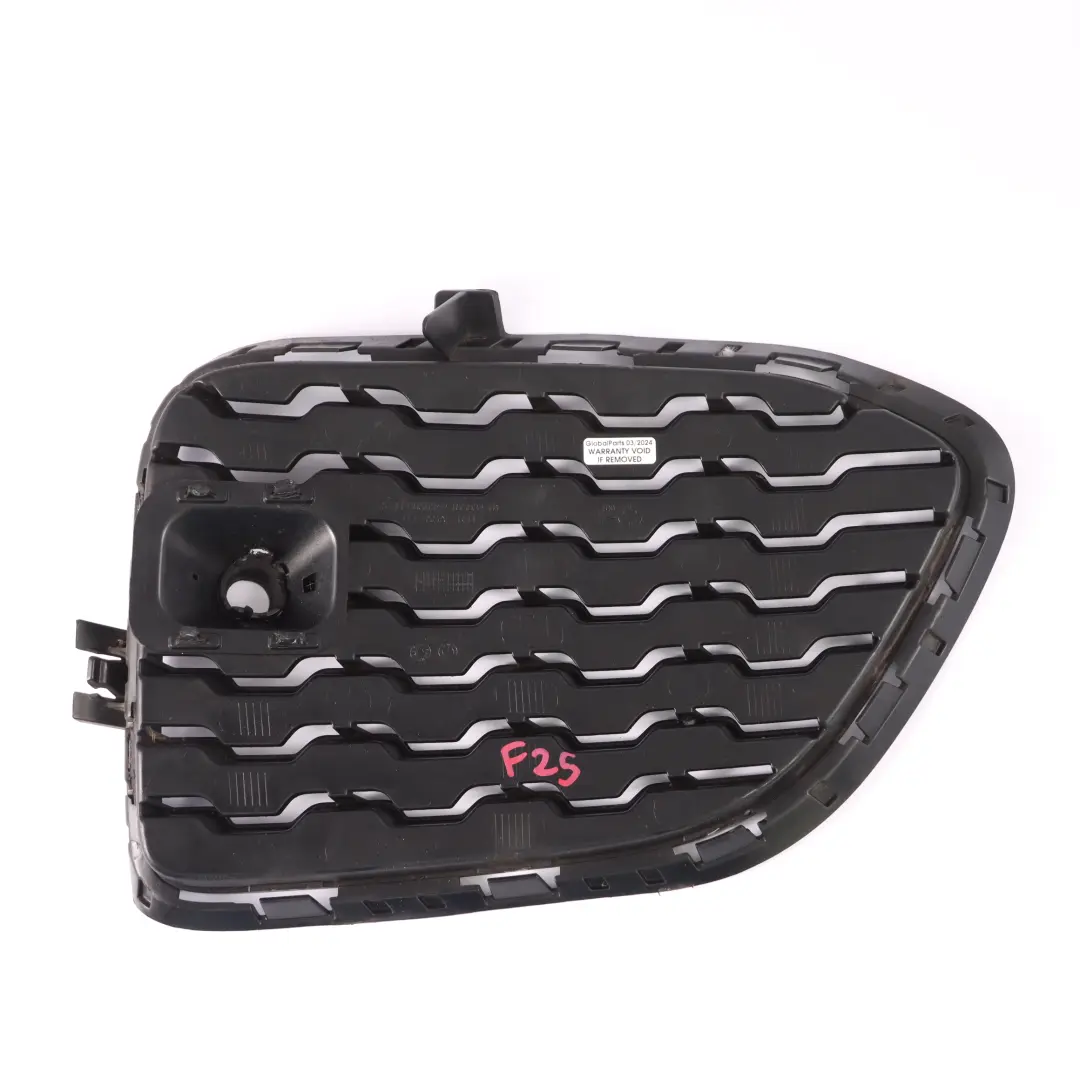 Pare-chocs avant M Sport Grille latérale droite fermée pour BMW X3 F25 X4 F26 à propos du numéro de pièce 8056942 BMW X3 F25 X4 F26 Pare-chocs avant M Sport Grille latérale droite fermée - SKU 8056942 - Numéro de pièce 8056942