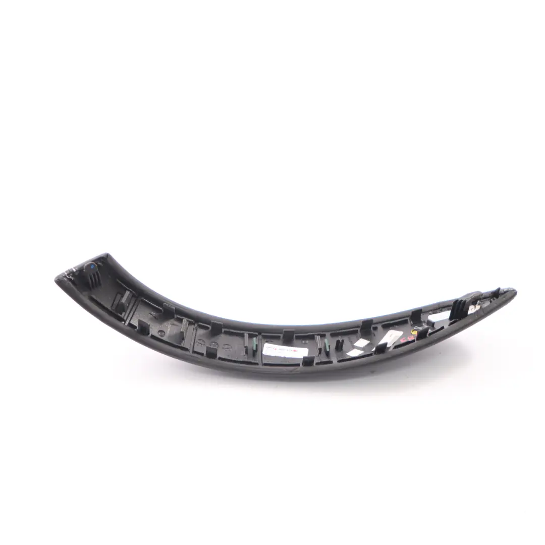 Door Handle Cover Interior Leather Left N/S Black Silverstone to BMW F80 M3 F82 M4 with Part number 8057635 BMW F80 M3 F82 M4 Door Handle Cover Interior Leather Left N/S Black Silverstone - SKU 8057635 - Part number 8057635