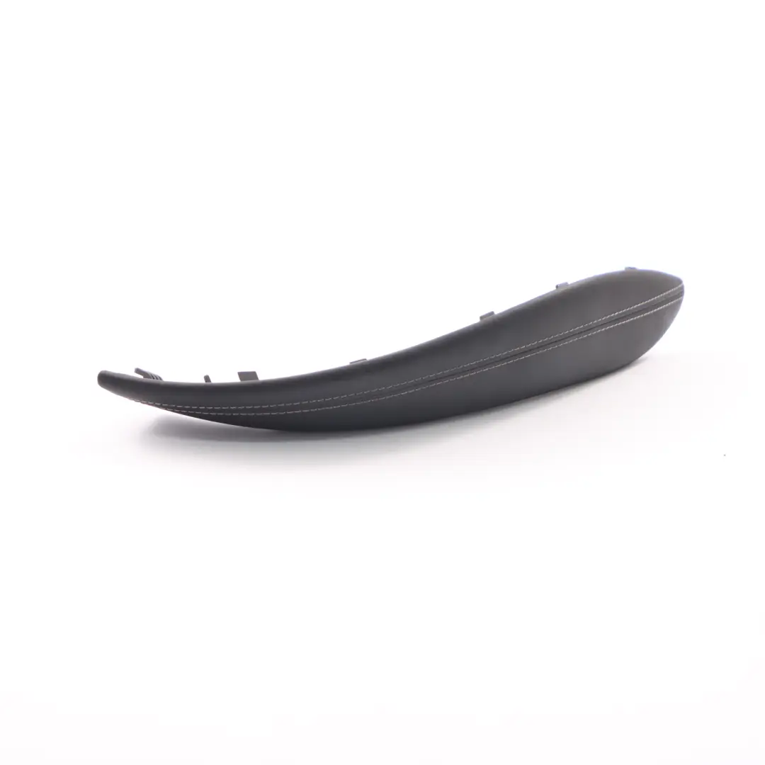 Door Handle Cover Interior Leather Left N/S Black Silverstone to BMW F80 M3 F82 M4 with Part number 8057635 BMW F80 M3 F82 M4 Door Handle Cover Interior Leather Left N/S Black Silverstone - SKU 8057635 - Part number 8057635