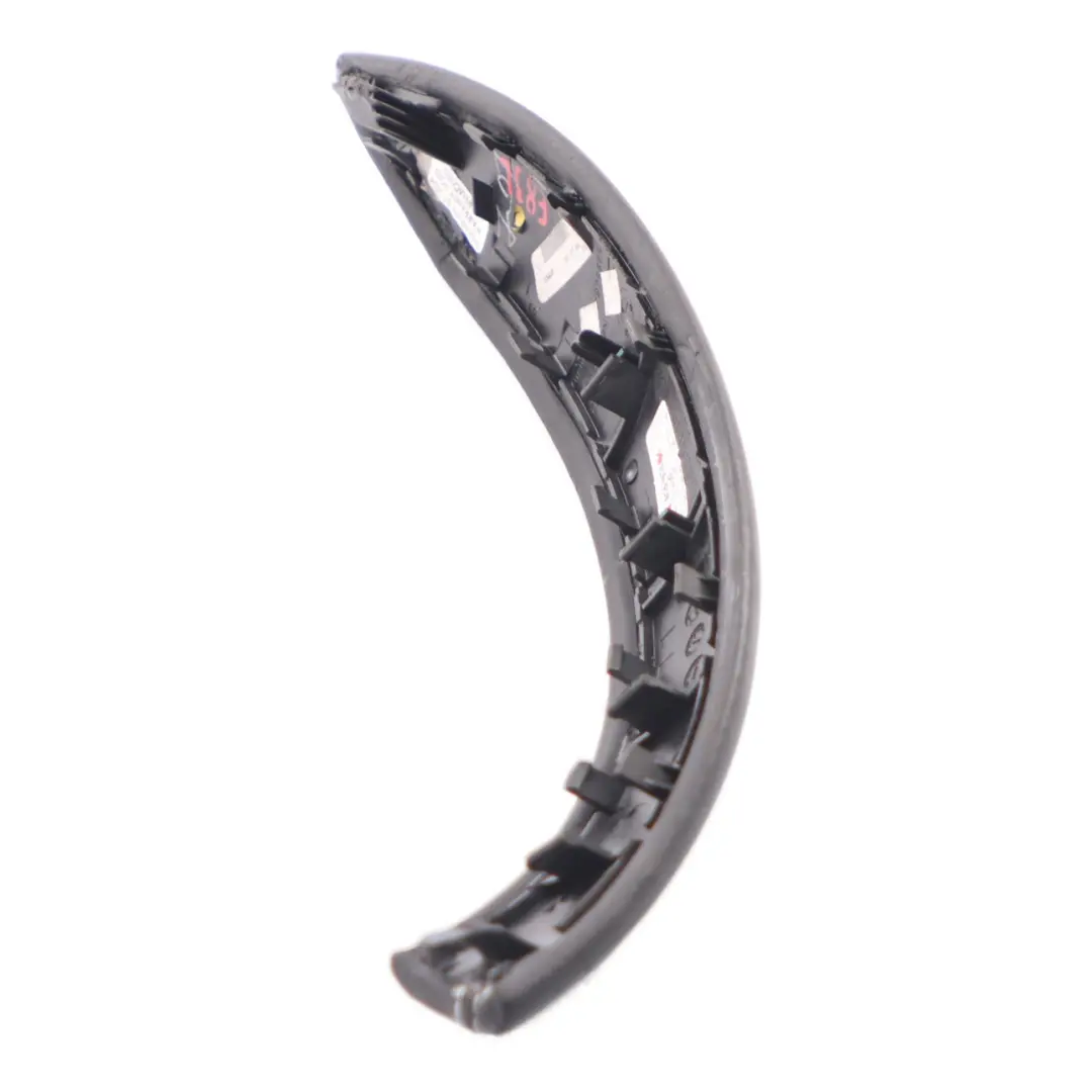 Door Handle Cover Interior Leather Left N/S Black Silverstone to BMW F80 M3 F82 M4 with Part number 8057635 BMW F80 M3 F82 M4 Door Handle Cover Interior Leather Left N/S Black Silverstone - SKU 8057635 - Part number 8057635