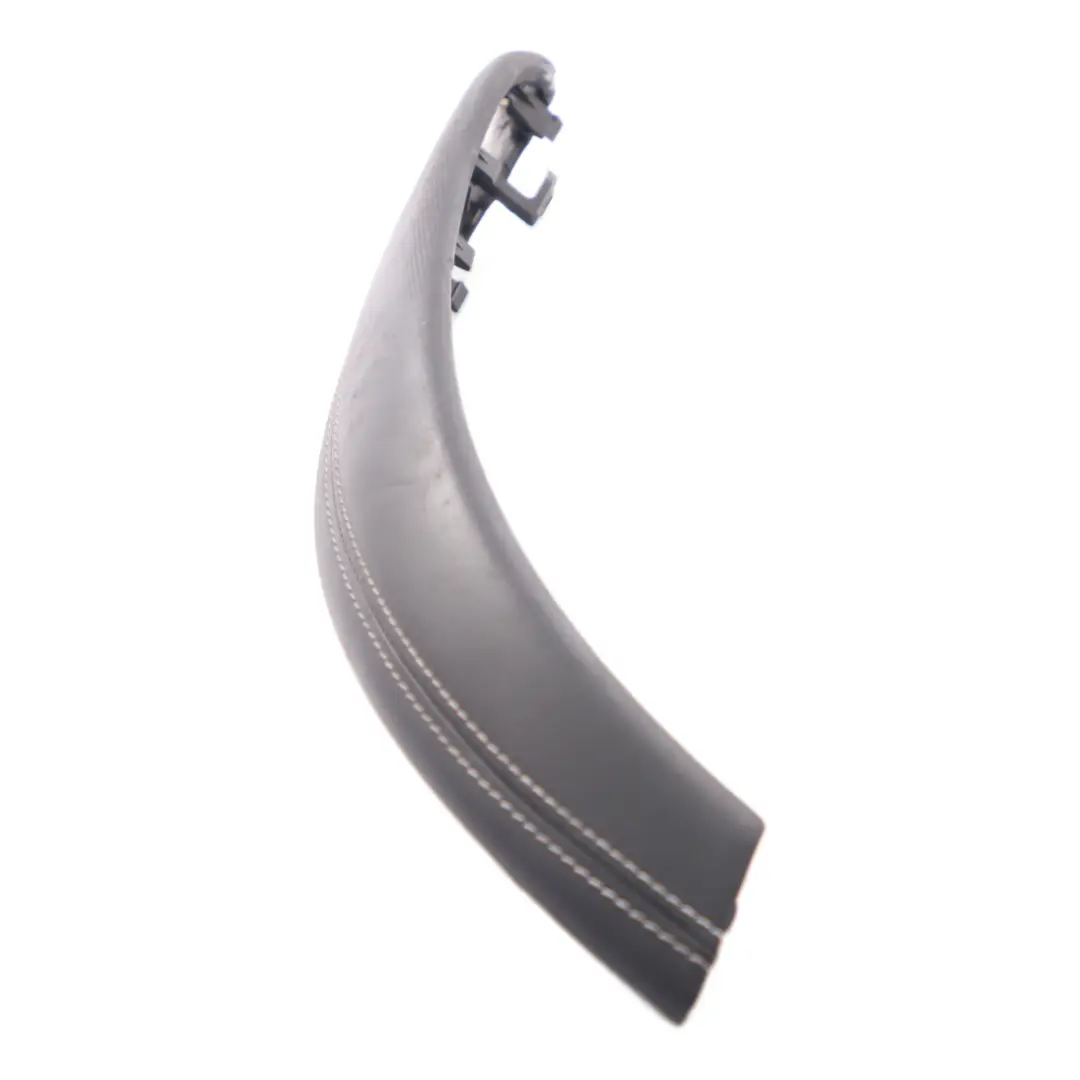 Door Handle Cover Interior Leather Left N/S Black Silverstone to BMW F80 M3 F82 M4 with Part number 8057635 BMW F80 M3 F82 M4 Door Handle Cover Interior Leather Left N/S Black Silverstone - SKU 8057635 - Part number 8057635