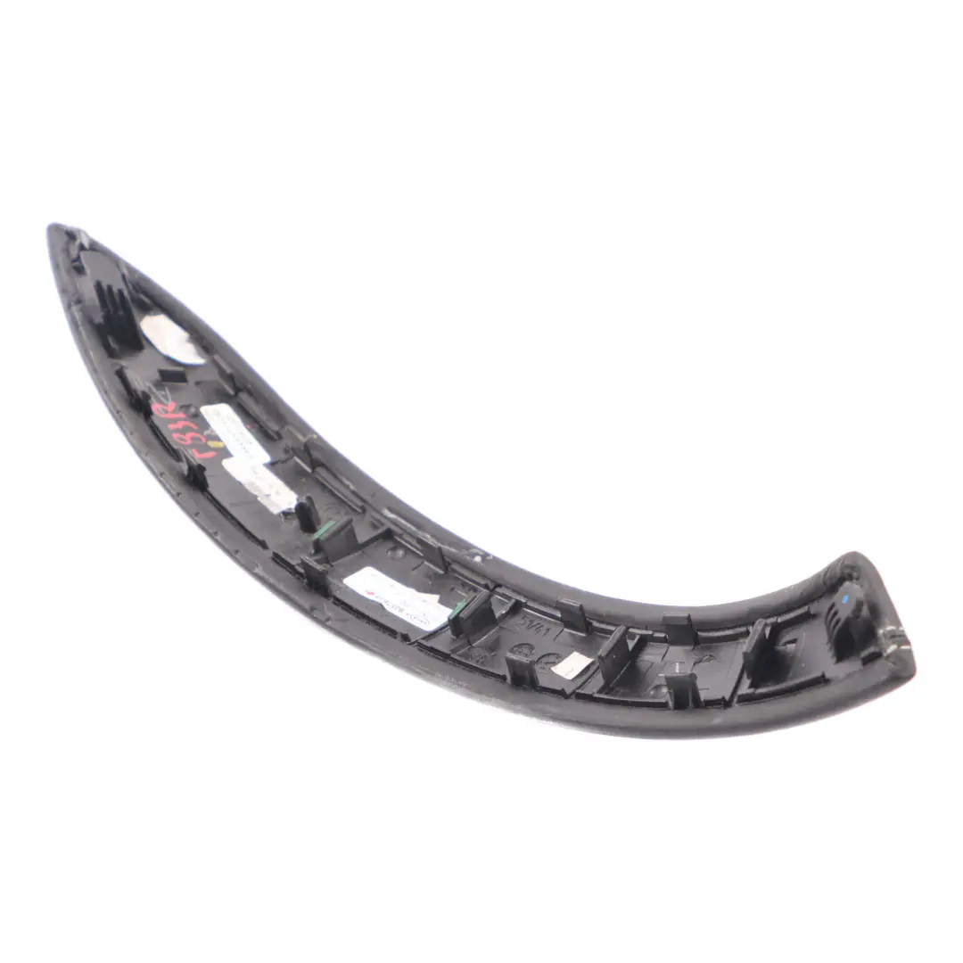 Tirador Puerta BMW F80 M3 F82 M4 Tapa Interior Cuero Derecho Negro Silverstone - SKU 8057636 - Número de pieza 8057636