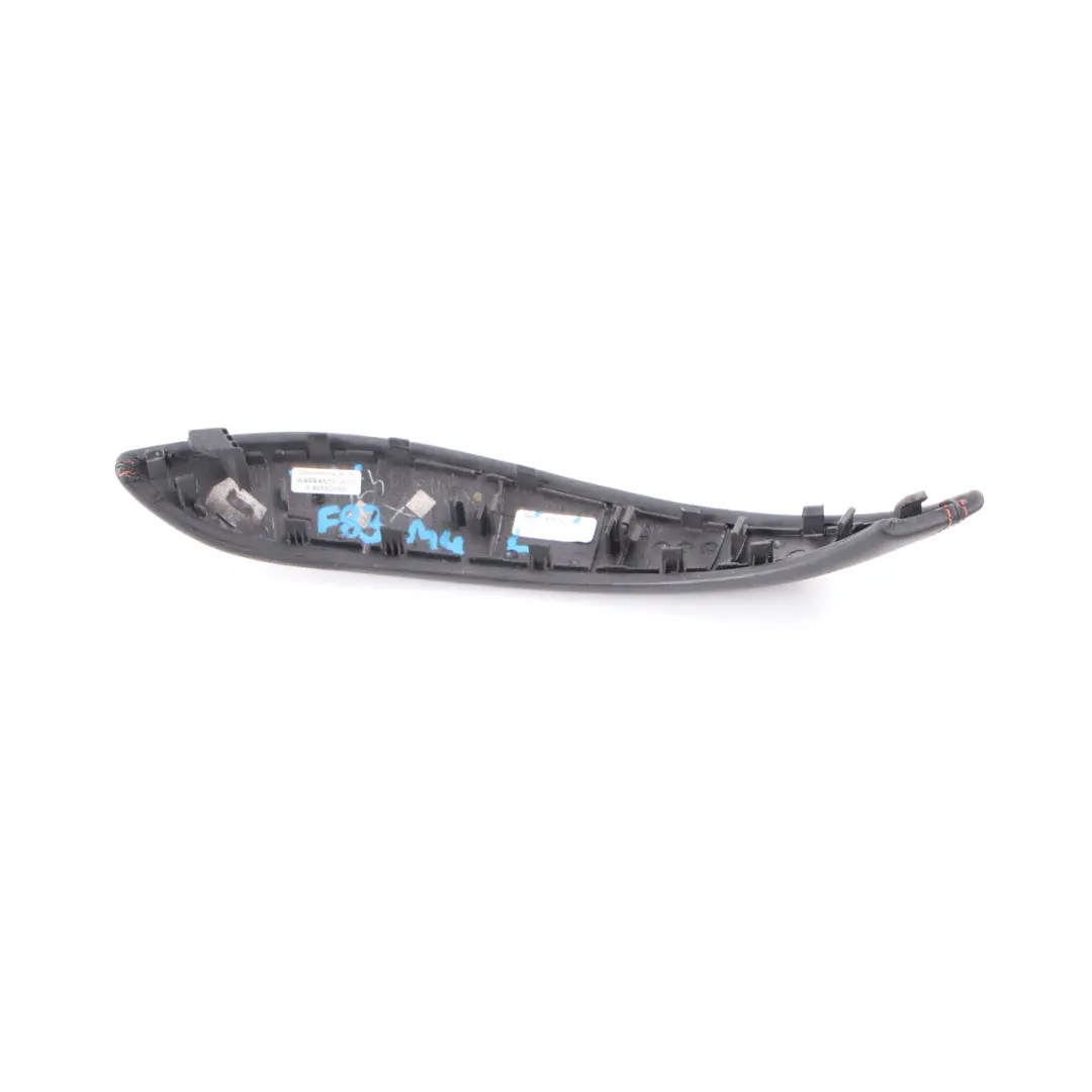 BMW X3 F25 Türkarte Innengriff Abdeckung vorne hinten links Schwarz 7248501 - SKU 8057637 - Teilenummer 8057637