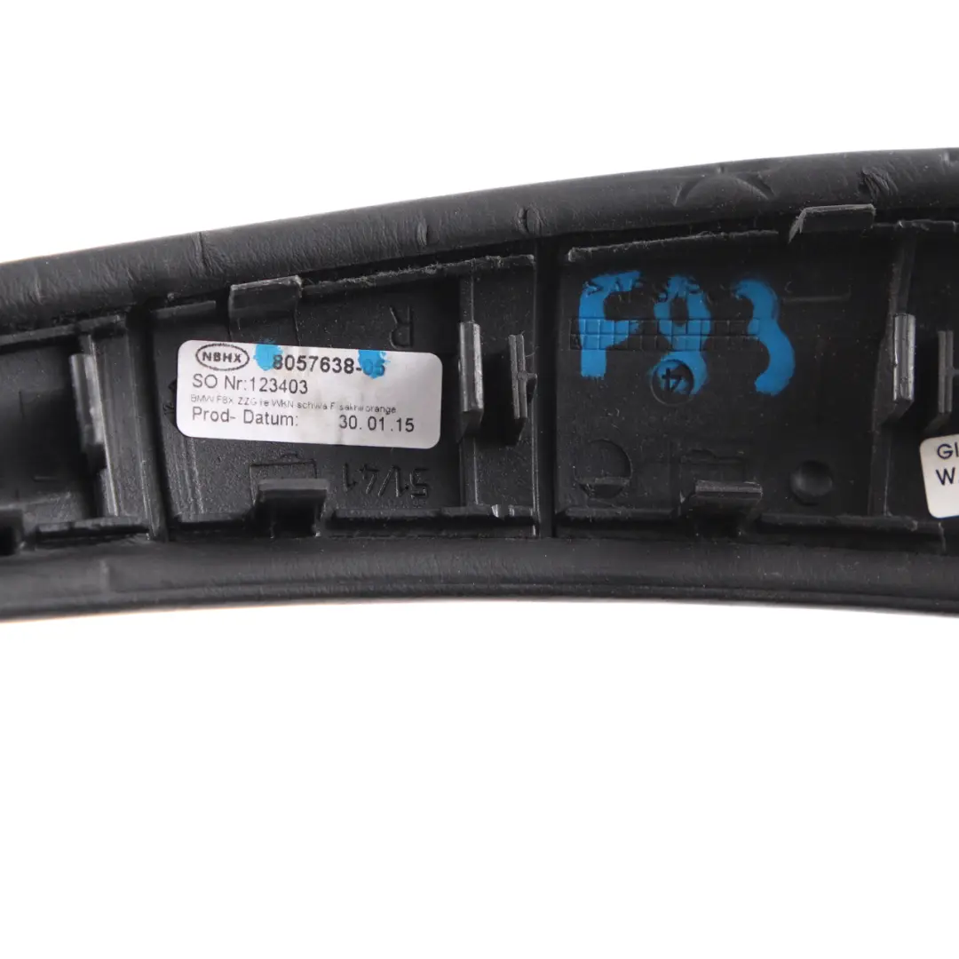 Door Card Handle BMW F80 M3 F82 M4 Interior Cover Front Right O/S Black to with Part number 8057638 Door Card Handle BMW F80 M3 F82 M4 Interior Cover Front Right O/S Black - SKU 8057638 - Part number 8057638