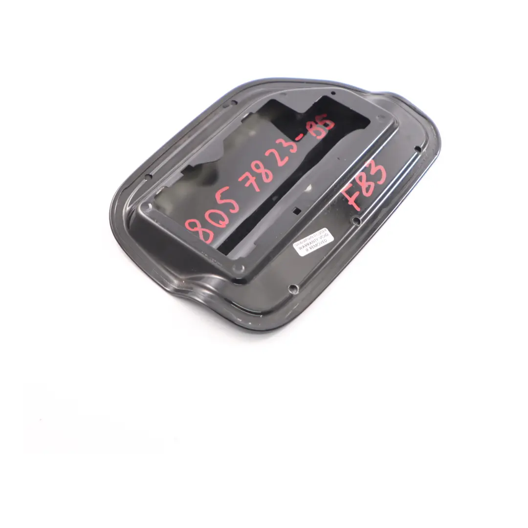 BMW F83 M4 Llenado de Combustible Tapa Tapa Negro Zafiro Metalizado - 475 - SKU 8057823-BS - Número de pieza 8057823