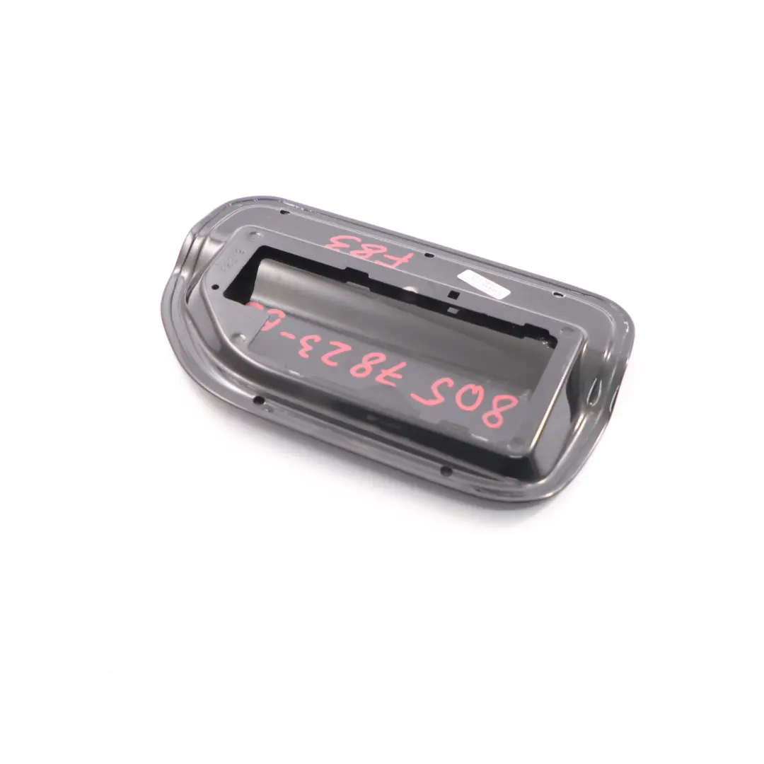 BMW F83 M4 Fuel Filler Fill in Flap Cover Cap Black Sapphire Metallic - 475 - SKU 8057823-BS - Part number 8057823