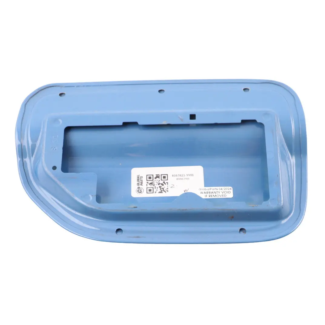 Flap Cover Filler Fill in Flap Yas Marina Blue Metallic - B68 to BMW F83 M4 Fuel with Part number 8057823 BMW F83 M4 Fuel Flap Cover Filler Fill in Flap Yas Marina Blue Metallic - B68 - SKU 8057823-YMB - Part number 8057823