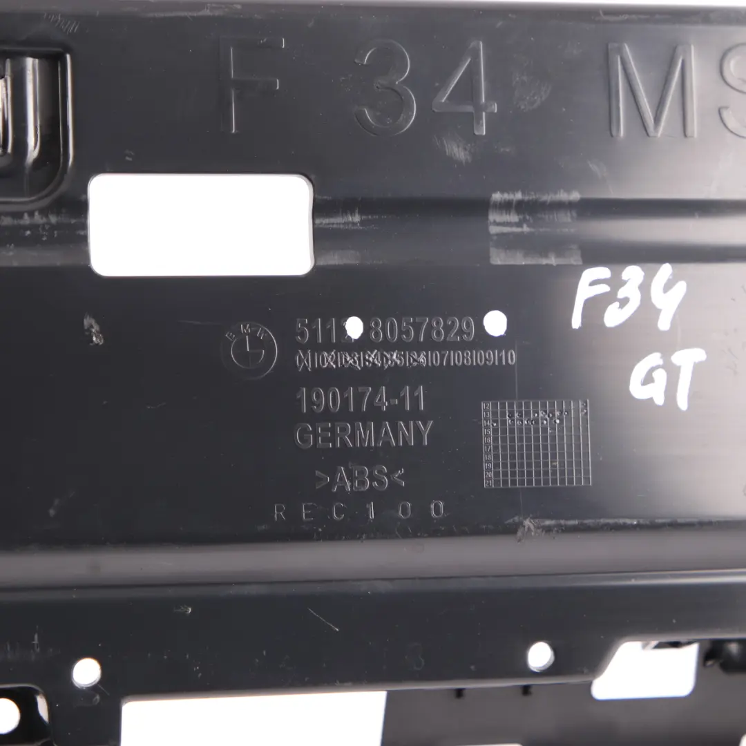 BMW F34 GT M Sport Rear Bumper Carrier Adapter Mount Bracket Panelling - SKU 8057829 - Part number 8057829