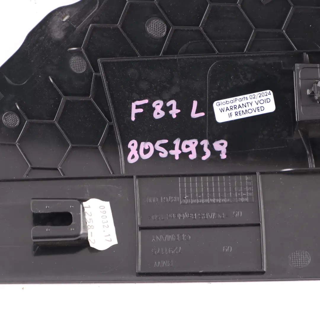 Cover BMW F87 F22 Interior Trim Panel C Column Cover Left N/S Black - SKU 8057939 - Part number 8057939