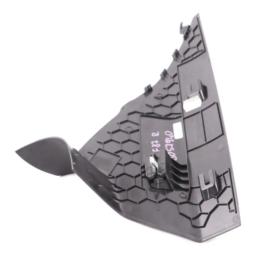 Interior Trim Panel C Column Cover Right O/S Black to Cover BMW F87 F22 with Part number 8057940 Cover BMW F87 F22 Interior Trim Panel C Column Cover Right O/S Black - SKU 8057940 - Part number 8057940