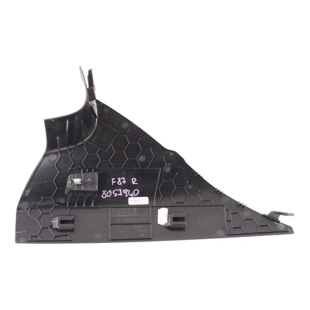 Cover BMW F87 F22 Interior Trim Panel C Column Cover Right O/S Black - SKU 8057940 - Part number 8057940