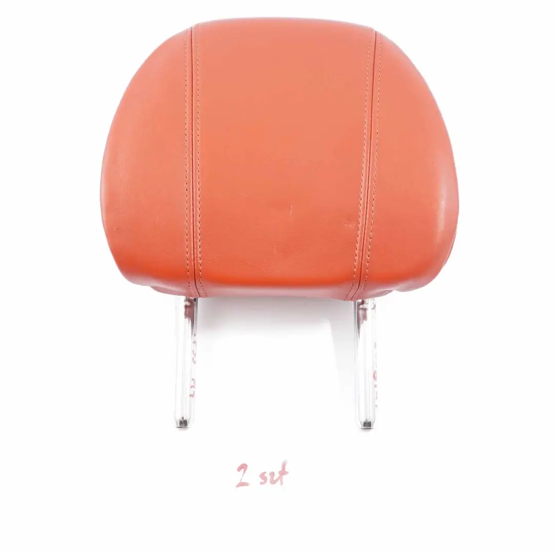 Headrest BMW F83 M4 Rear Left Right N/O/S Head Rest Leather Sakhir Orange to Seat with Part number 8058147 Seat Headrest BMW F83 M4 Rear Left Right N/O/S Head Rest Leather Sakhir Orange - SKU 8058147 - Part number 8058147