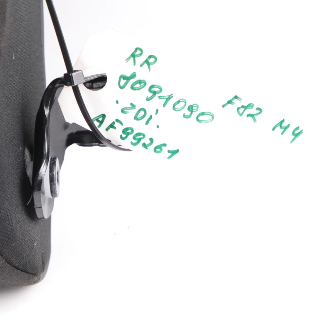 BMW F80 M3 F82 M4 Oparcie Kanapy Tylne Prawe Tył Prawy Skóra Czarna - SKU 8058183 - Numer Części 8058183