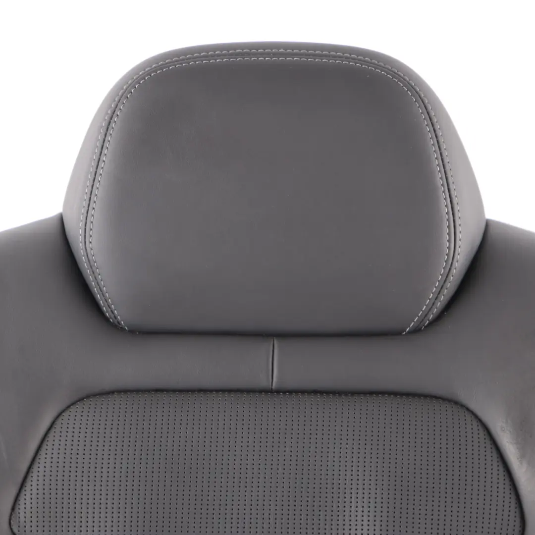 BMW F80 M3 F82 M4 Black Leather Rear Back Seat Backrest Right O/S - SKU 8058183 - Part number 8058183