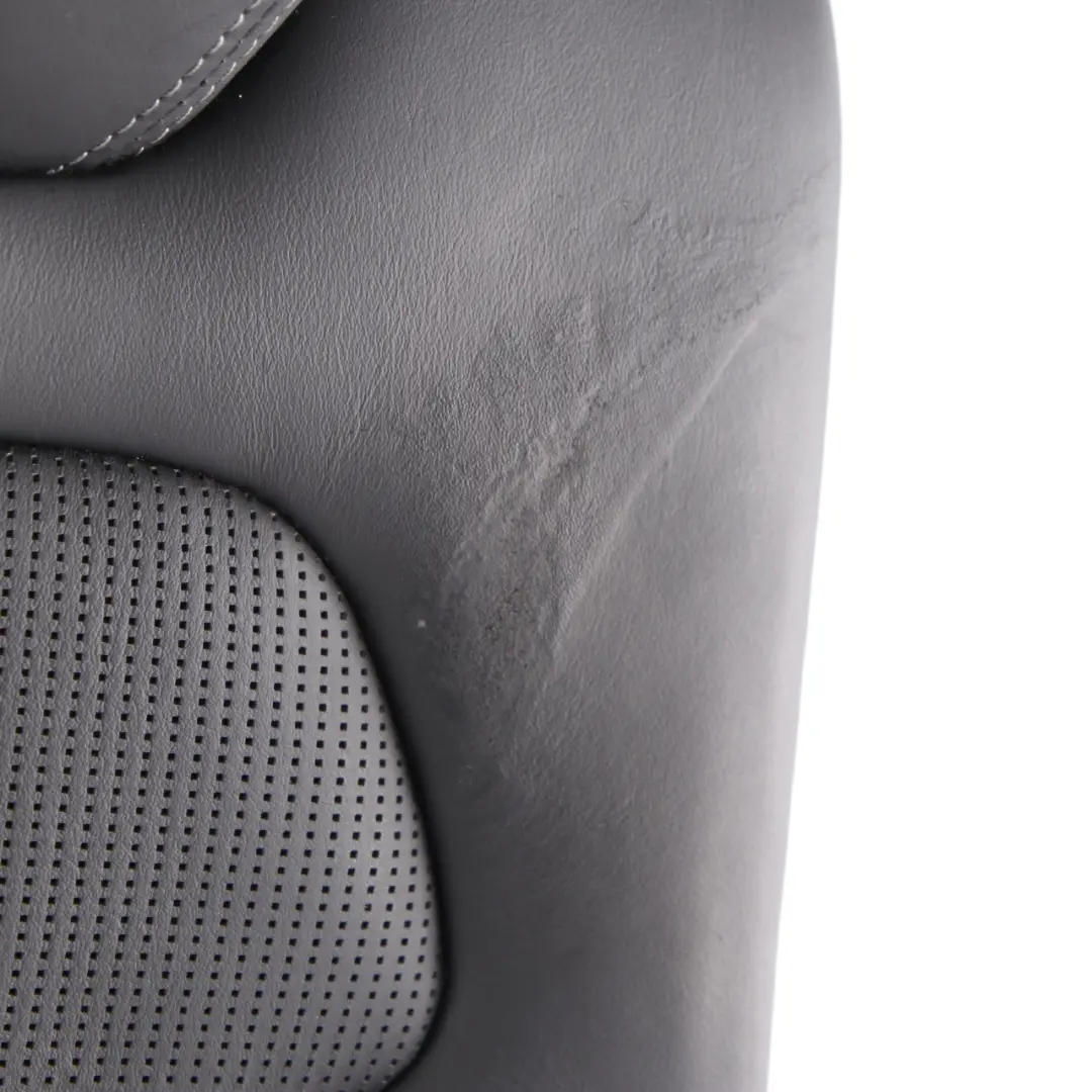 BMW F80 M3 F82 M4 Black Leather Rear Back Seat Backrest Right O/S - SKU 8058183 - Part number 8058183