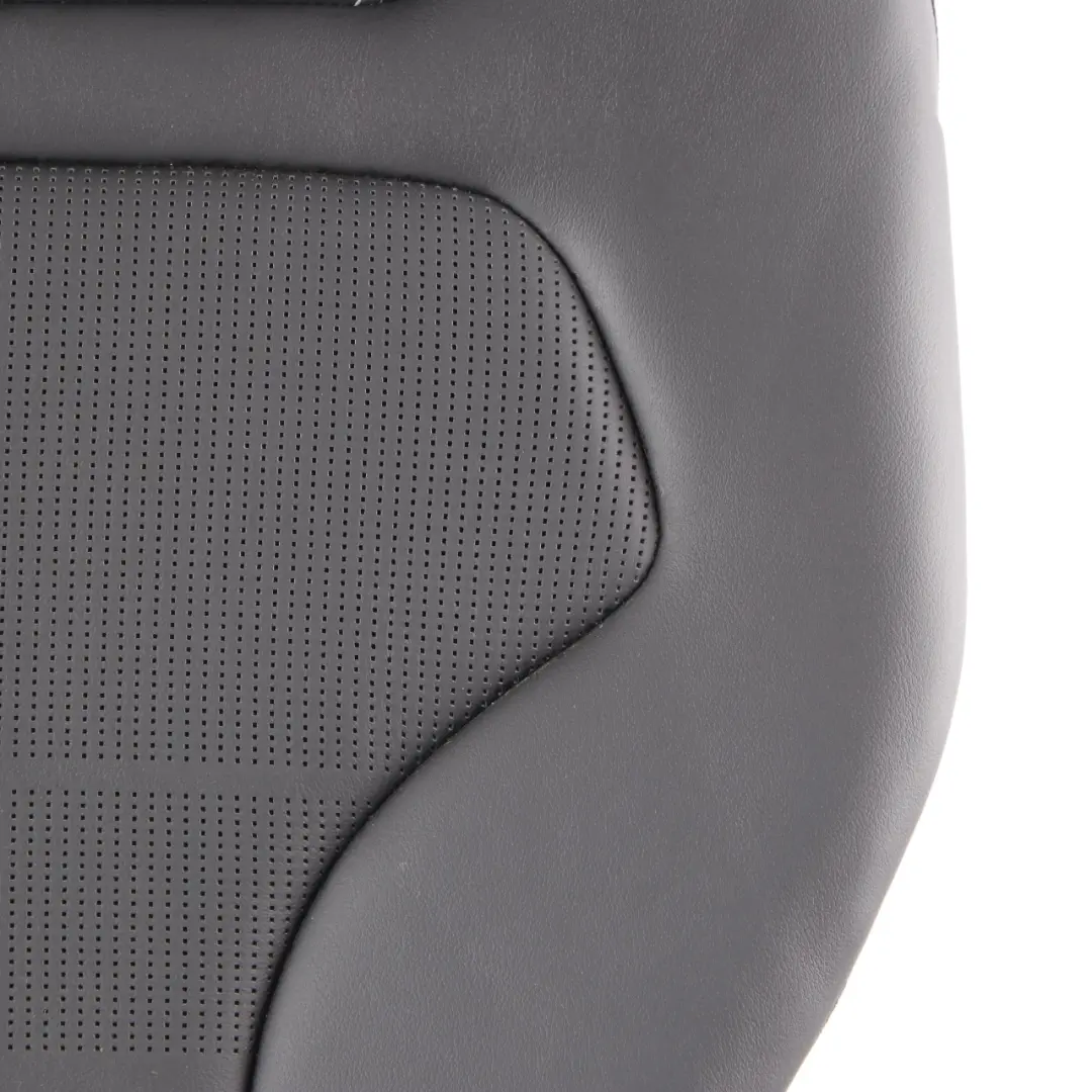 Asiento Respaldo Negro Cuero Merino Trasero Izquierdo Cubierta para BMW F82 M4 con número de pieza 8058193 BMW F82 M4 Asiento Respaldo Negro Cuero Merino Trasero Izquierdo Cubierta - SKU 8058193 - Número de pieza 8058193