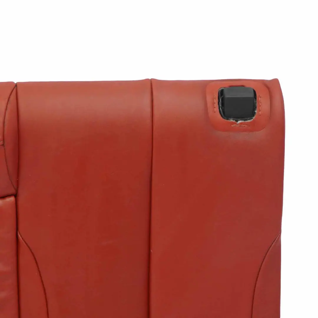 Backrest BMW F83 M4 Convertible Rear Back Cover Merino Sakhir Orange to Rear Seat with Part number 8058196 Rear Seat Backrest BMW F83 M4 Convertible Rear Back Cover Merino Sakhir Orange - SKU 8058196 - Part number 8058196