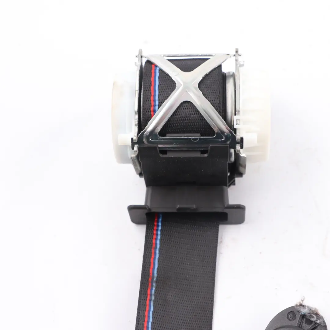 Belt BMW M4 F82 M2 F87 F22 LCI Front Seat Right O/S Belt to Seat with Part number 8058480 Seat Belt BMW M4 F82 M2 F87 F22 LCI Front Seat Right O/S Belt - SKU 8058480 - Part number 8058480