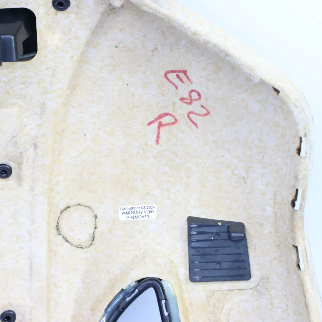 BMW F82 M4 Przedni Fotel Osłona Tylna Panel Wykończenie Prawe - SKU 8058494 - Numer Części 8058494