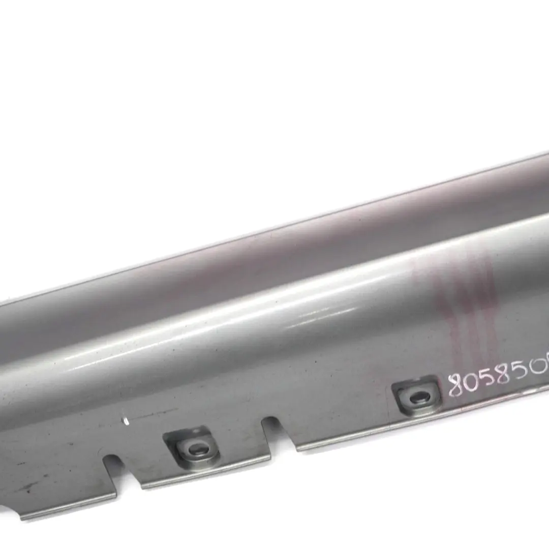 BMW X5 F15 Faldón Lateral Izquierdo M Sport Sill Strip Cover Trim Spacegrau A52 - SKU 8058507-SCG - Número de pieza 8058507
