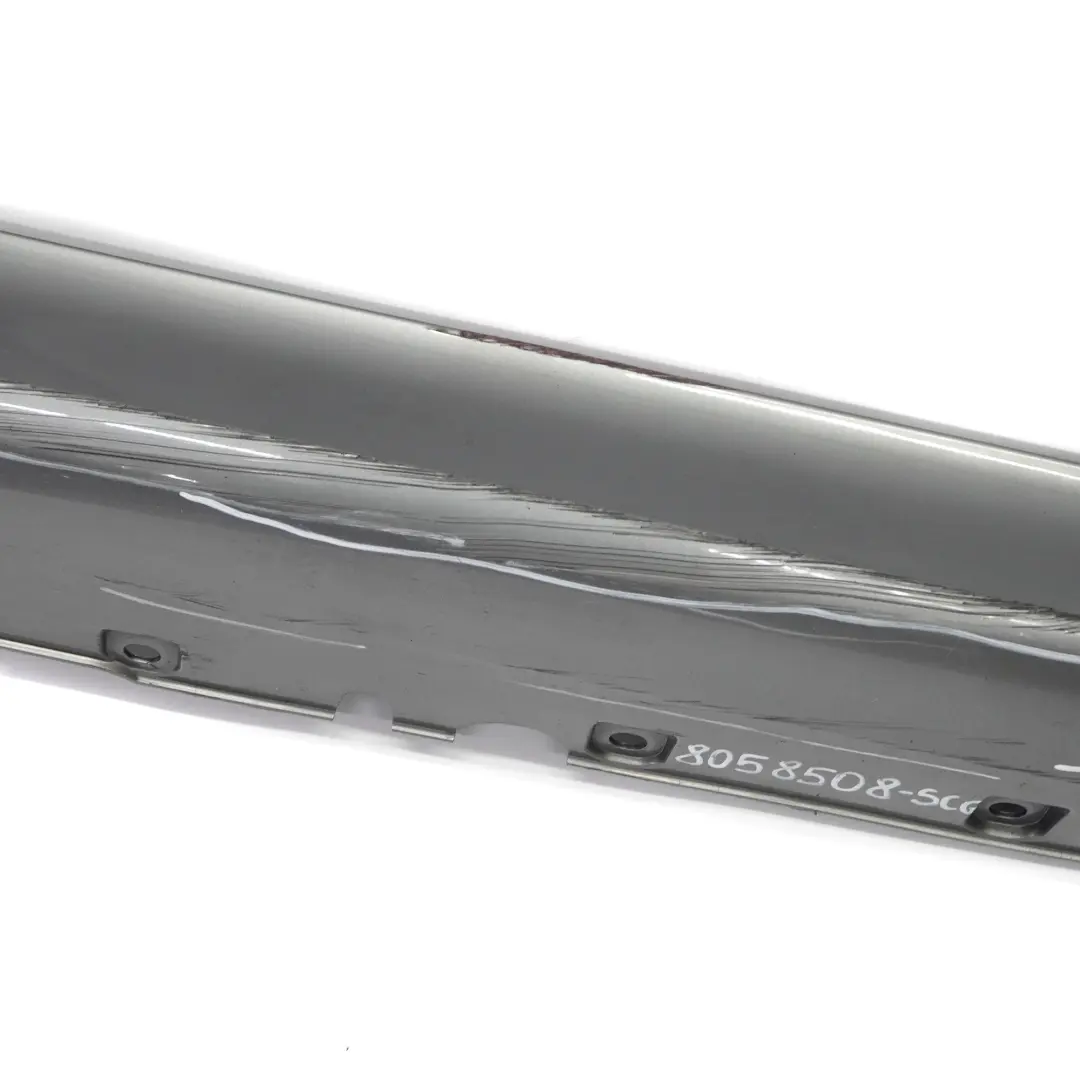 Jupe latérale droite M Sport Garniture de seuil Spacegrau - A52 pour BMW X5 F15 à propos du numéro de pièce 8058508 BMW X5 F15 Jupe latérale droite M Sport Garniture de seuil Spacegrau - A52 - SKU 8058508-SCG - Numéro de pièce 8058508