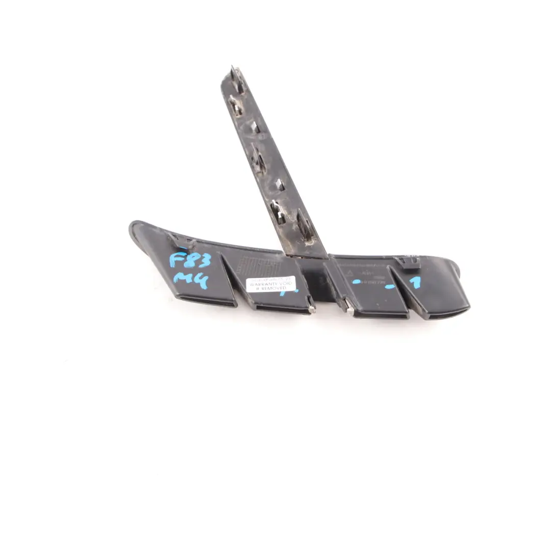 BMW F82 F83 M4 Conducto aire Emblema Guardabarros Cromo Izquierda - SKU 8058779-1 - Número de pieza 8058779