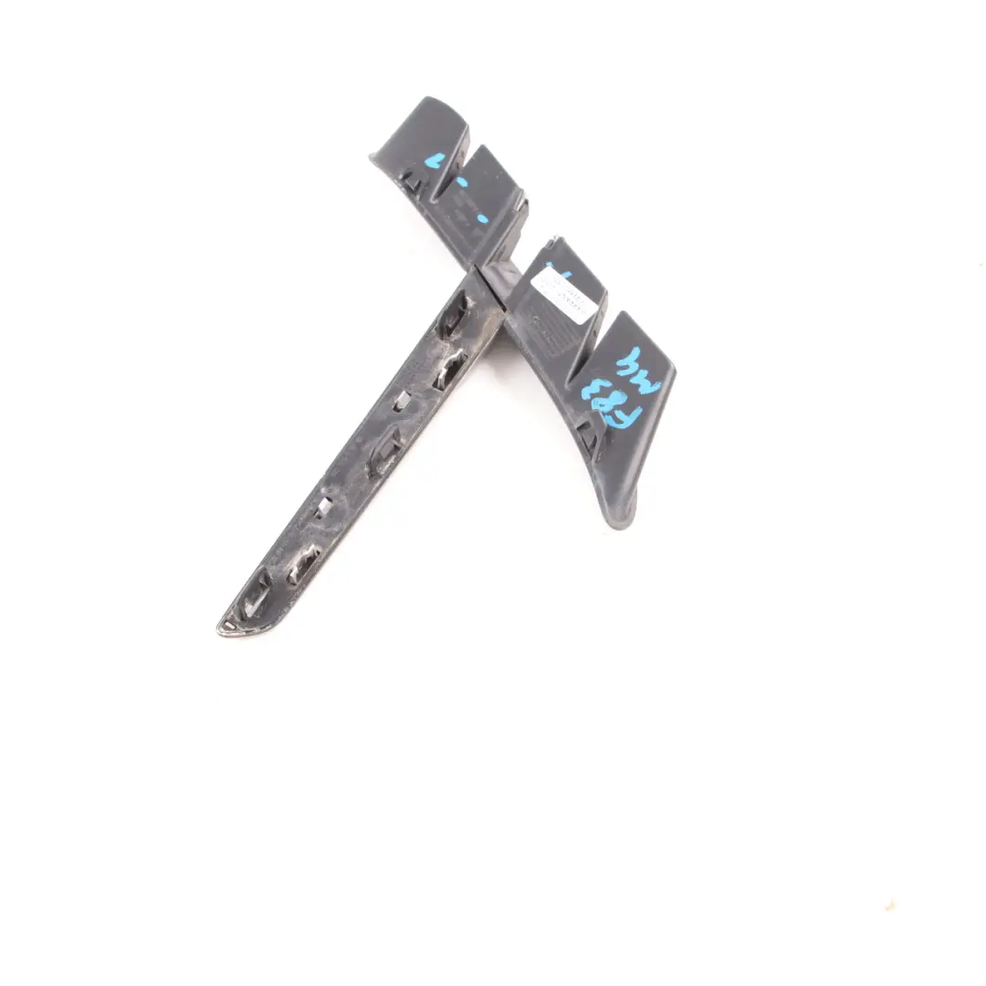 Condotto d'aria Emblema Griglia Parafango Cromo Sinistra per BMW F82 F83 M4 con numero di parte 8058779 BMW F82 F83 M4 Condotto d'aria Emblema Griglia Parafango Cromo Sinistra - SKU 8058779-1 - Numero di parte 8058779