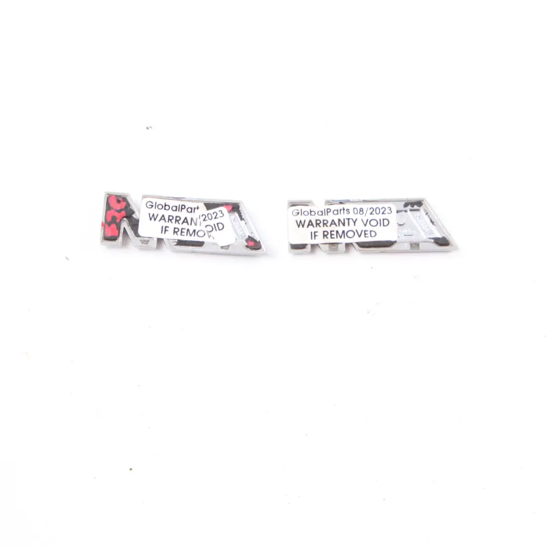 Emblema Parafango BMW F20 F21 F30 G20 M Sport Set Loghi Pannello Anteriore per con numero di parte 8058881 Emblema Parafango BMW F20 F21 F30 G20 M Sport Set Loghi Pannello Anteriore - SKU 8058881/8058882 - Numero di parte 8058881