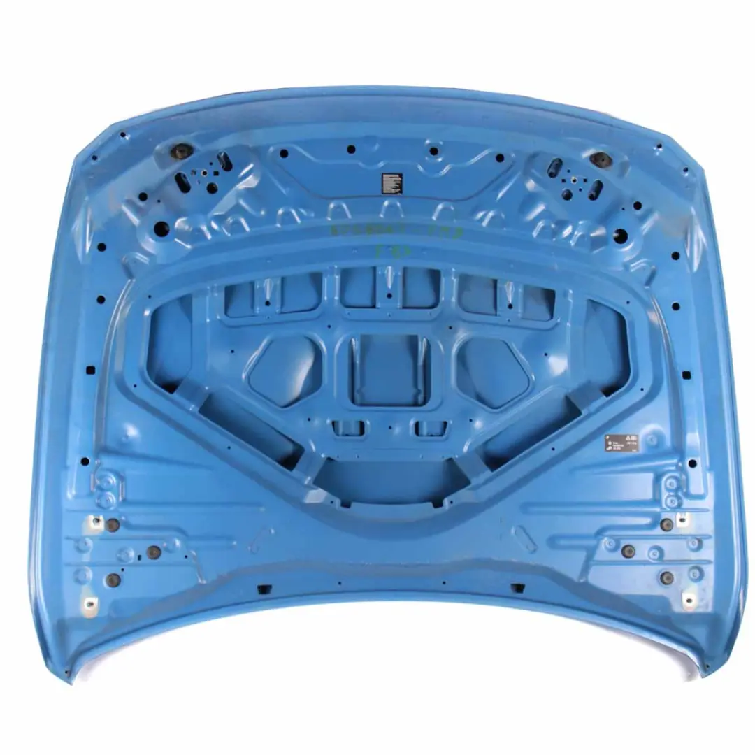 Hood Bonnet BMW F30 M3 F82 F83 M4 Covering Panel Yas Marina Blue Metallic - B68 to with Part number 8058887 Hood Bonnet BMW F30 M3 F82 F83 M4 Covering Panel Yas Marina Blue Metallic - B68 - SKU 8058887-YMB - Part number 8058887