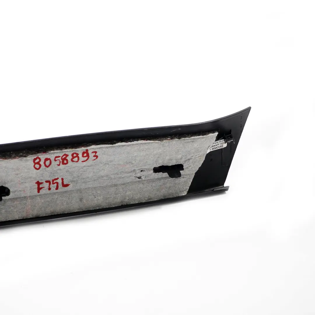 BMW F15 Couvercle coffre arrière gauche Couvercle garniture Anthracite - SKU 7365229 - Numéro de pièce 7365229