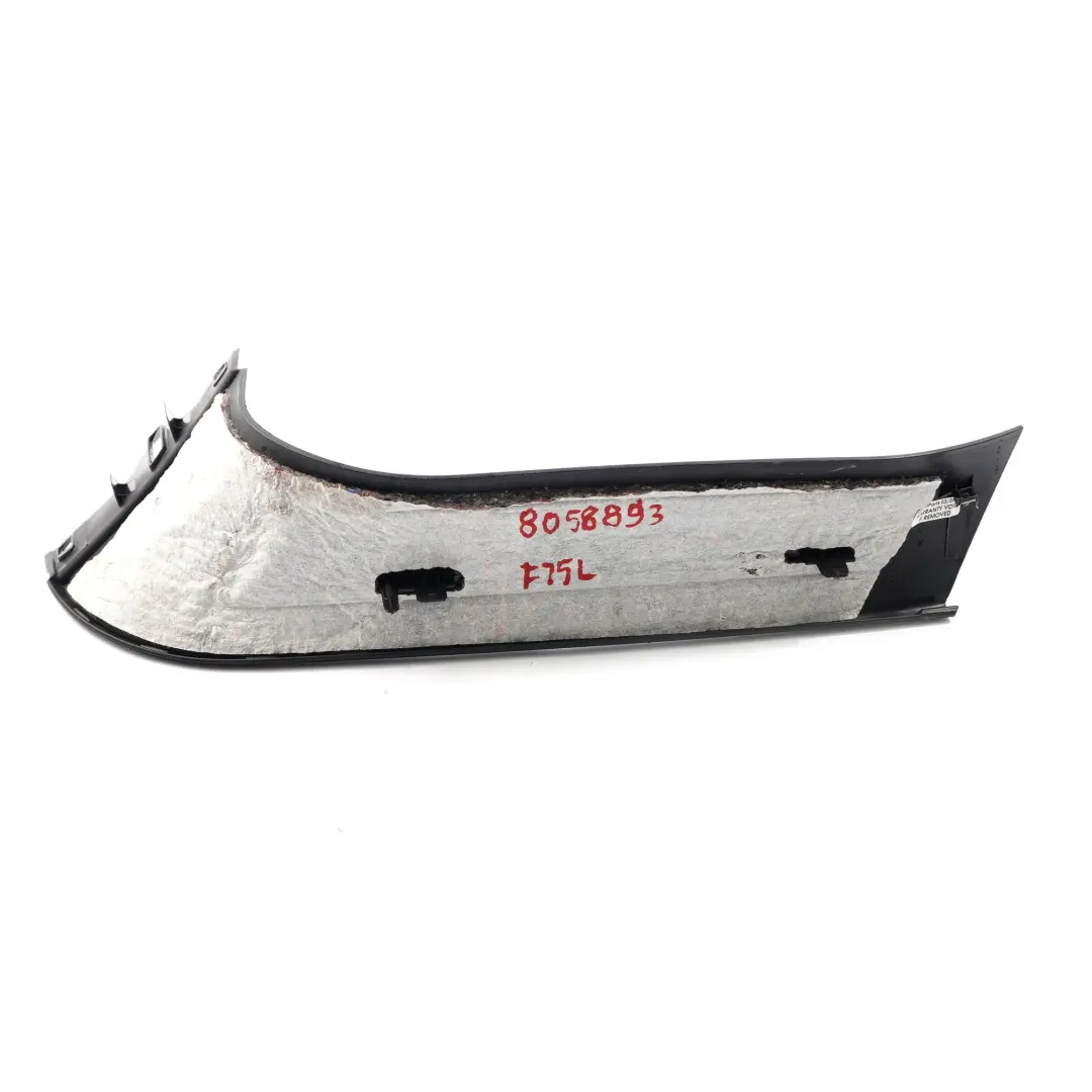 Embellecedor Tapa Maletero Trasero Izquierdo Antracita para BMW F15 con número de pieza 7365229 BMW F15 Embellecedor Tapa Maletero Trasero Izquierdo Antracita - SKU 7365229 - Número de pieza 7365229