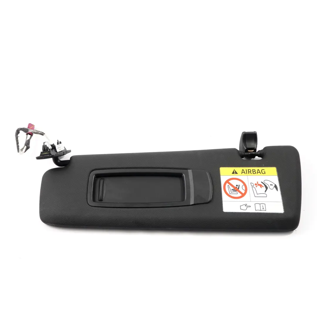 Sun Visor With Mirror Left N/S Light Anthrazit to BMW F15 F85 with Part number 7402633 BMW F15 F85 Sun Visor With Mirror Left N/S Light Anthrazit - SKU rhd-7402633 - Part number 7402633
