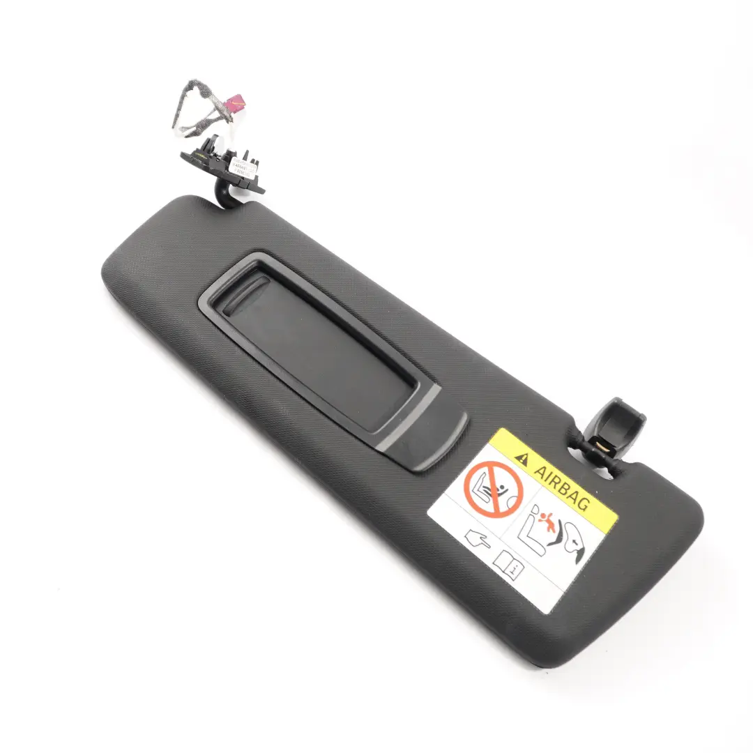 Sun Visor With Mirror Left N/S Light Anthrazit to BMW F15 F85 with Part number 7402633 BMW F15 F85 Sun Visor With Mirror Left N/S Light Anthrazit - SKU rhd-7402633 - Part number 7402633