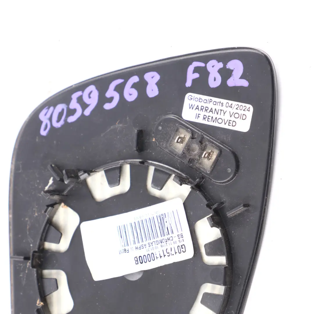 BMW F30 F31 F32 F33 F80 F82 F87 Mirror Wing Mirror Heated Auto Right O/S - SKU 8059568 - Part number 8059568
