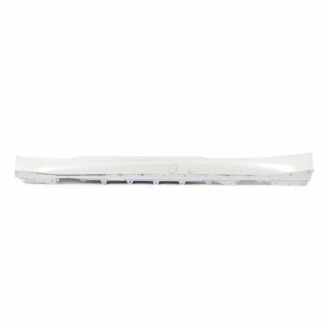 Side Skirt BMW F82 F83 M4 Sill Strip Left N/S Mineral White Metallic - A96 to with Part number 8059627 Side Skirt BMW F82 F83 M4 Sill Strip Left N/S Mineral White Metallic - A96 - SKU 8059627-MW - Part number 8059627