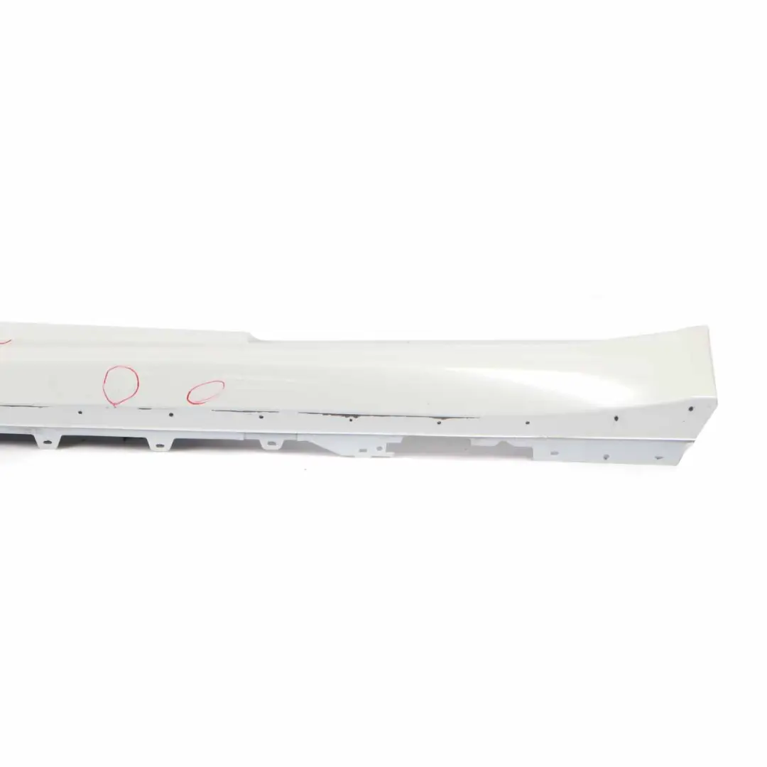 Side Skirt BMW F82 F83 M4 Sill Strip Left N/S Mineral White Metallic - A96 to with Part number 8059627 Side Skirt BMW F82 F83 M4 Sill Strip Left N/S Mineral White Metallic - A96 - SKU 8059627-MW - Part number 8059627