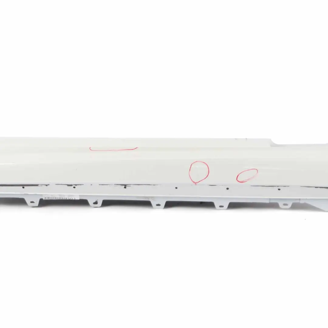 Side Skirt BMW F82 F83 M4 Sill Strip Left N/S Mineral White Metallic - A96 to with Part number 8059627 Side Skirt BMW F82 F83 M4 Sill Strip Left N/S Mineral White Metallic - A96 - SKU 8059627-MW - Part number 8059627