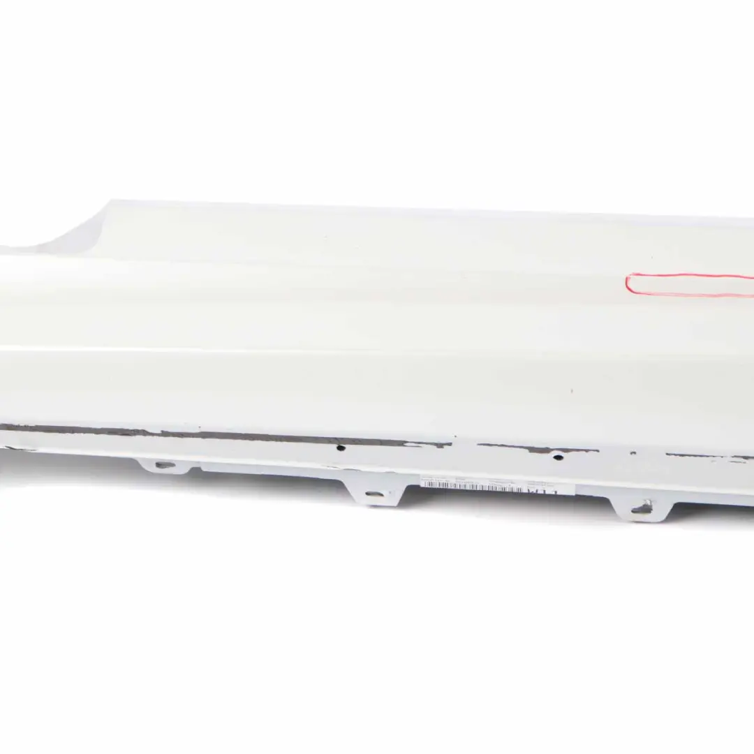 Side Skirt BMW F82 F83 M4 Sill Strip Left N/S Mineral White Metallic - A96 to with Part number 8059627 Side Skirt BMW F82 F83 M4 Sill Strip Left N/S Mineral White Metallic - A96 - SKU 8059627-MW - Part number 8059627