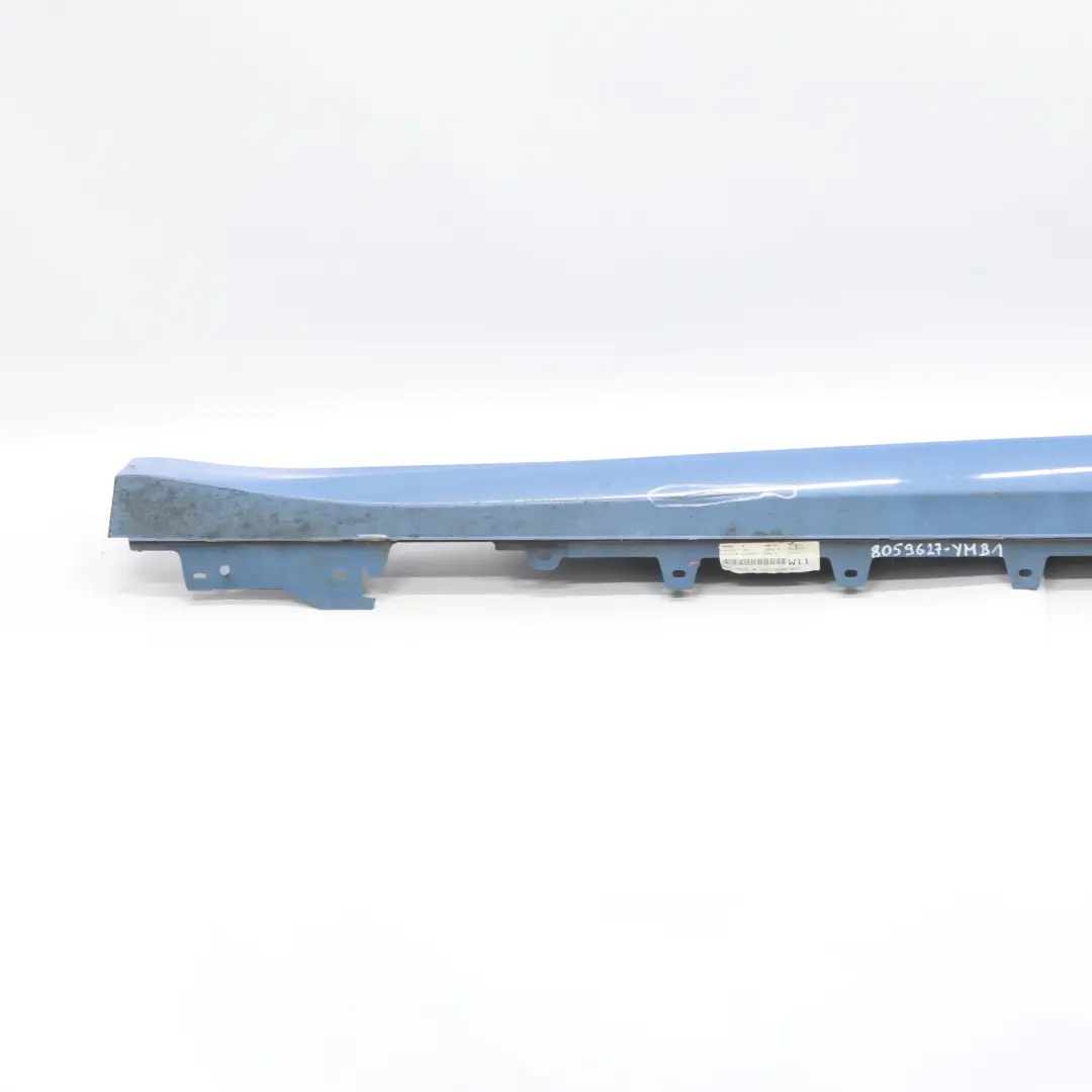 Side Skirt BMW F82 F83 M4 Sill Strip Left N/S Yas Marina Blue Metallic - B68 to with Part number 8059627 Side Skirt BMW F82 F83 M4 Sill Strip Left N/S Yas Marina Blue Metallic - B68 - SKU 8059627-YMB1 - Part number 8059627